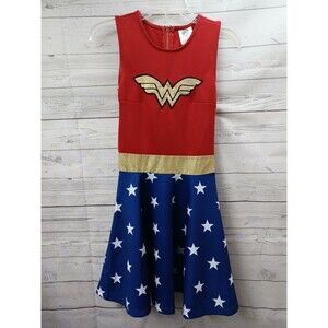 DC comics originals Wonder Woman dress up Girl dress Costume Sz S